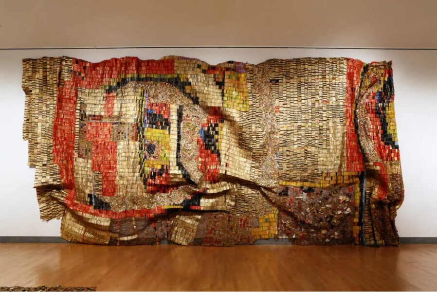 E264 - Earth's Skin, El Anatsui, 2007 - from Jill Parker