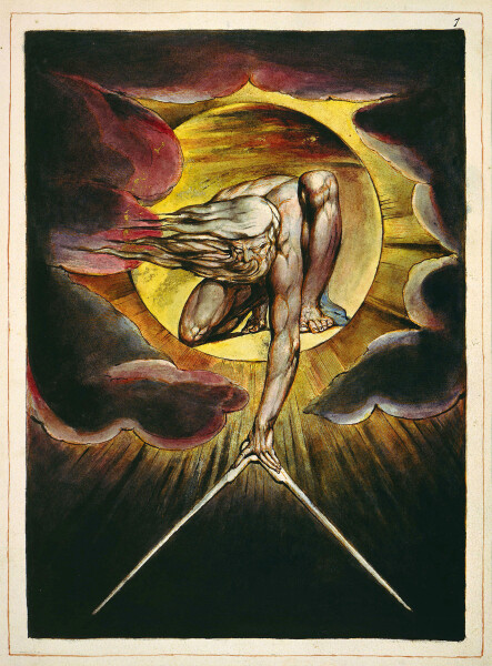 E264 - Ancient of Days, William Blake, 1794 - from Jeremy Solterbeck