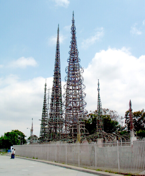 E264 - The Watts Towers, Simon Rodia, 1921-1954 - from Tom Paper