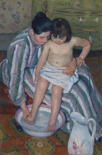 E264 - The Child's Bath, Mary Cassatt, 1893 - from Cathy Paper