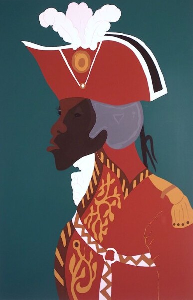 E264 - General Toussaint L’Ouverture, Jacob Lawrence, 1986 - from Yamilee Bermingham