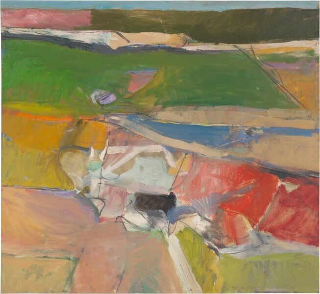 E264 - Berkeley #44, Richard Diebenkorn, 1955 - from Louise Rogers