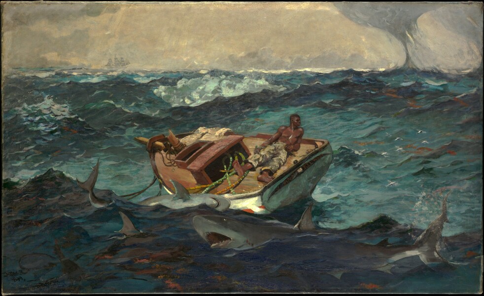 E264 - The Gulf Stream, Winslow Homer, 1899 - from Dave Sherry