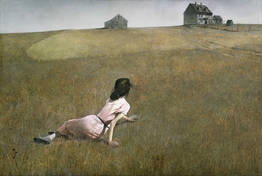 E264 - Christina's World, Andrew Wyeth, 1948 - from Sally Cole