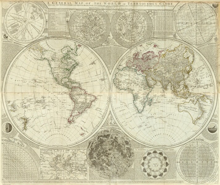 E37 - The World, by Samuel Dunn, 1787