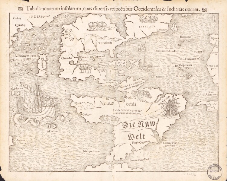 E37 - North and South America, Munster, 1559