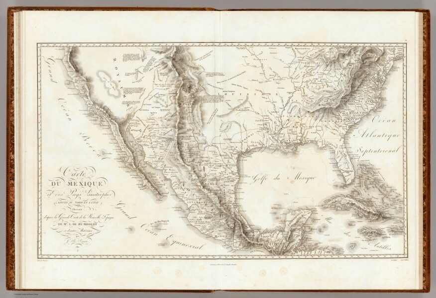 E37 - Mexico, by Alexander von Humboldt, 1811