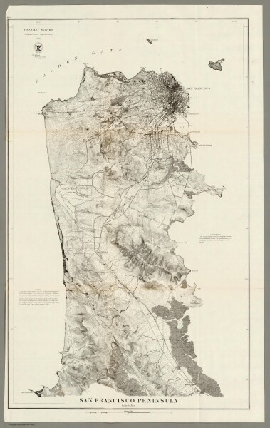 E37 - San Francisco, by US Coast Survey, 1869