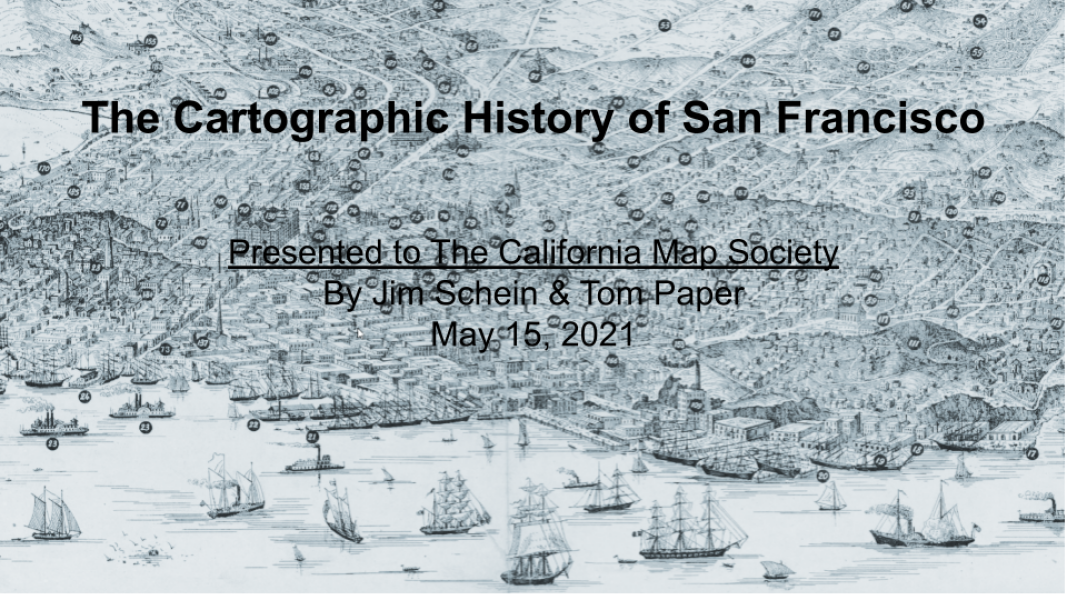 E37 - San Francisco Cartographic History Title Page