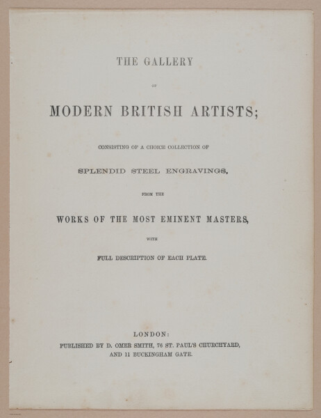 E299 - Gallery of Modern British Artists - i6489