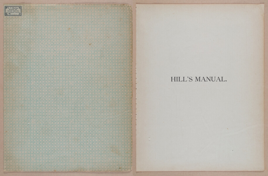 E297 - Hill's Manual of Social and Business Forms 1890 - 6190-6191
