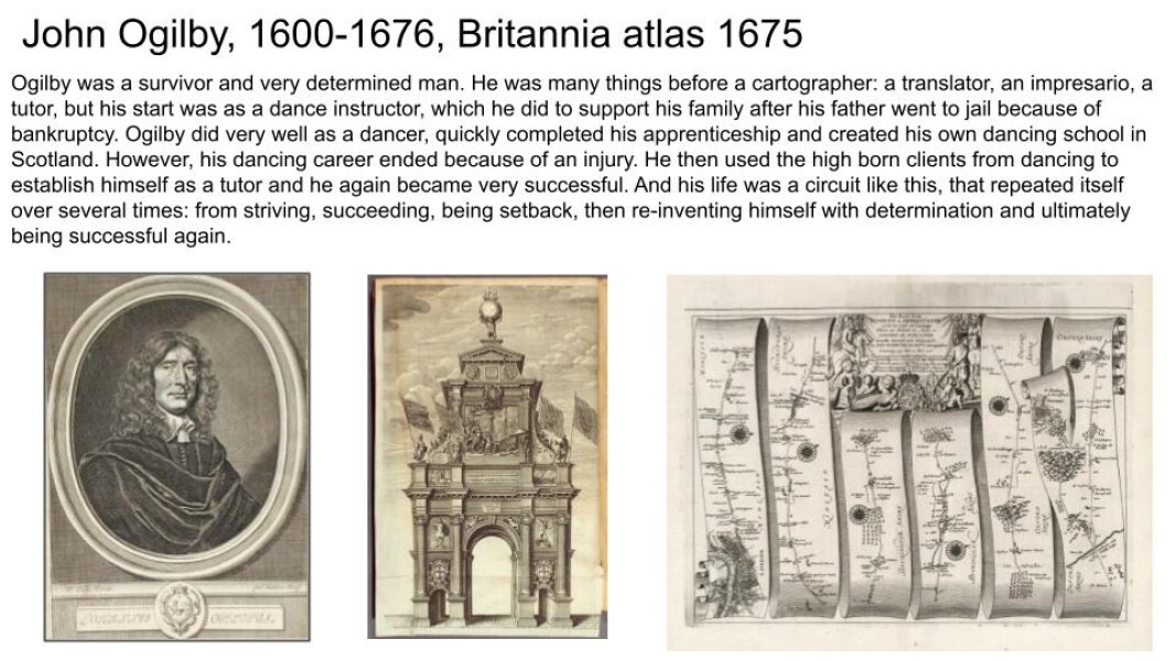 E127.D11 - 1720 Britannia Depicta by Ogilby, Bownen & Owen