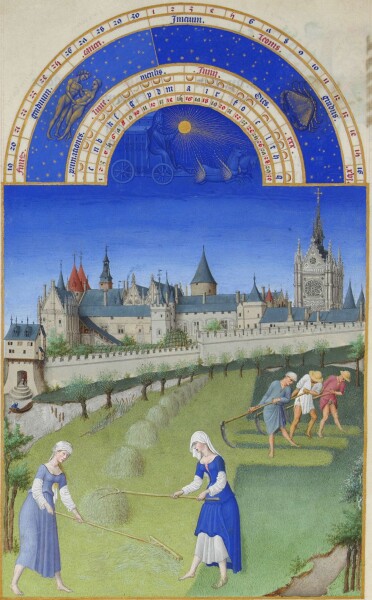 E69 - Tres Riches Heures du Duc de Berry - June