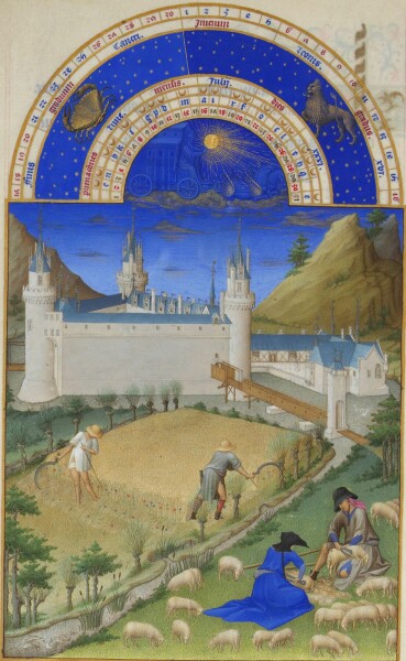 E69 - Tres Riches Heures du Duc de Berry - July