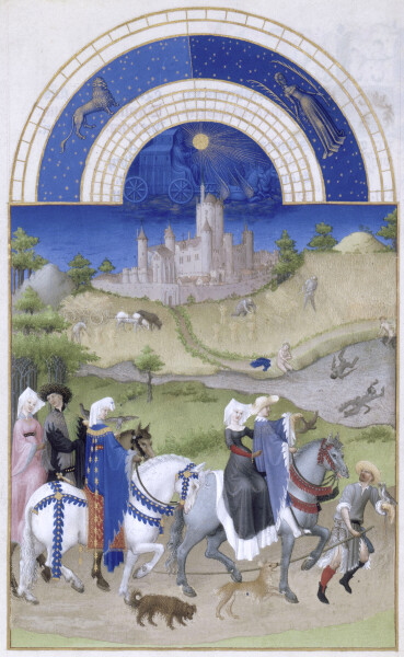 E69 - Tres Riches Heures du Duc de Berry - August