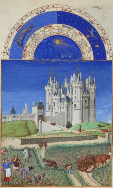 E69 - Tres Riches Heures du Duc de Berry - September