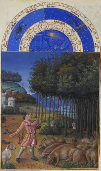 E69 - Tres Riches Heures du Duc de Berry - November