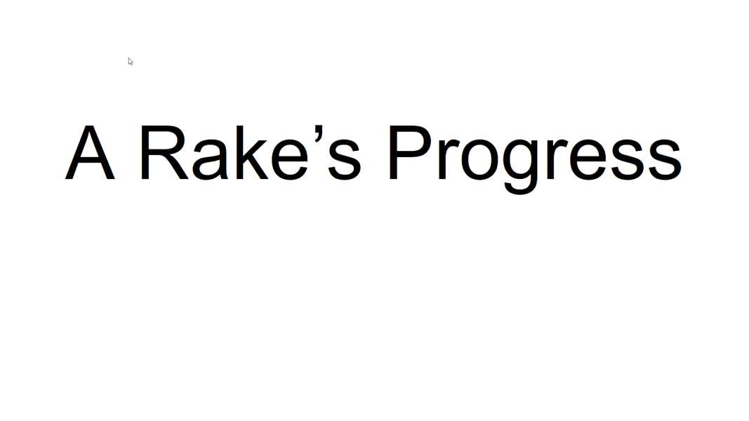 E165 - A Rake's Progress - William Hogarth