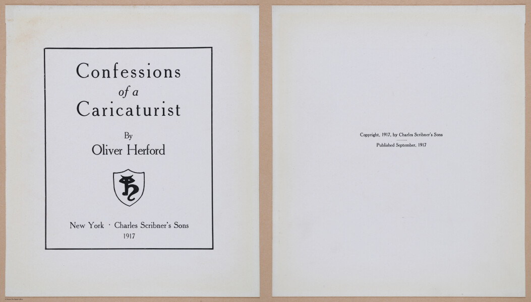 E341 - Confessions of a Caricaturist - 1917 - 11124-11125