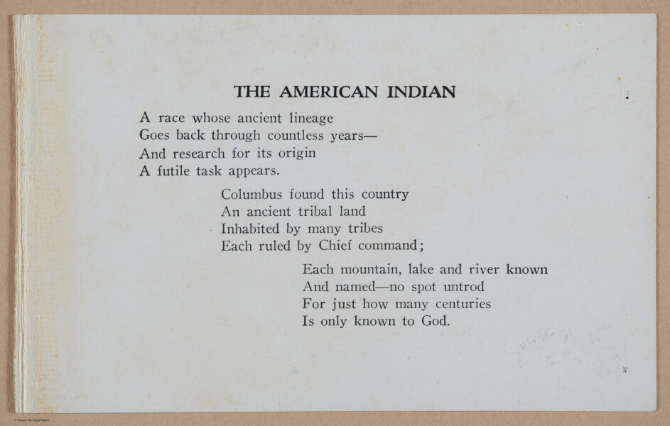 E349 - Indians of America - i13098