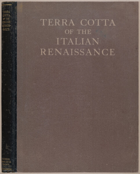 E363 - Terra Cotta of the Italian Renaissance - 1925 - 13985