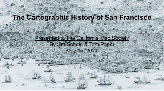E166 - San Francisco Cartographic History Title Page