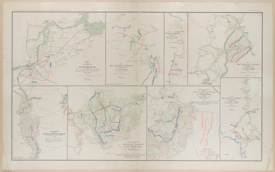 E372 - Civil War Maps - i15956-15957