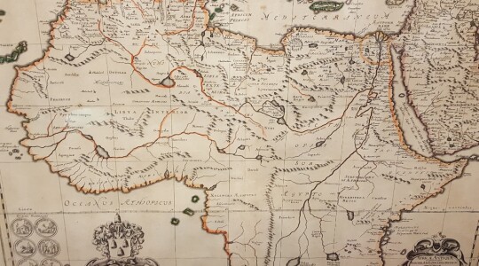 E117 - KH - Nicholas Blankaart Africa Map 1622 (1 of 14)