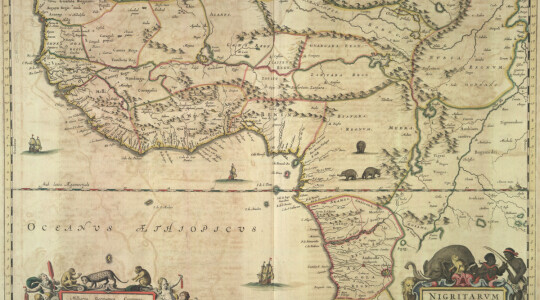 E117 - KH - Blaeu Africa Map 2