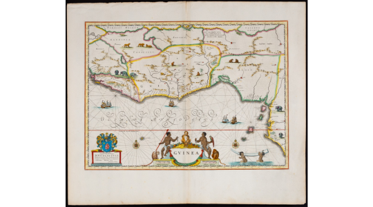 E117 - KH - Blaeu Africa Map 3