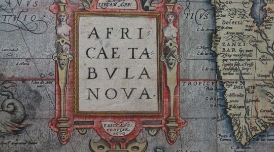 E117 - KH - Ortelius Africa Map - Detail 1 (9a of 14)