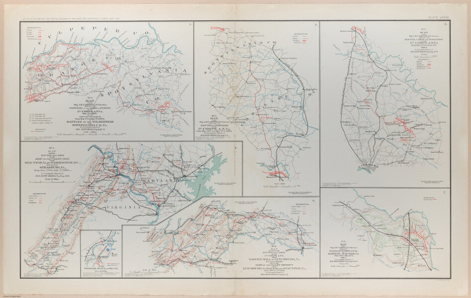 E372 - Civil War Maps - i16011-16012