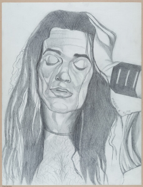 David Lee Roth, Van Halen, pencil sketch