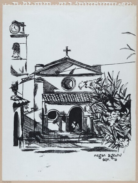 Pen & ink architectural study