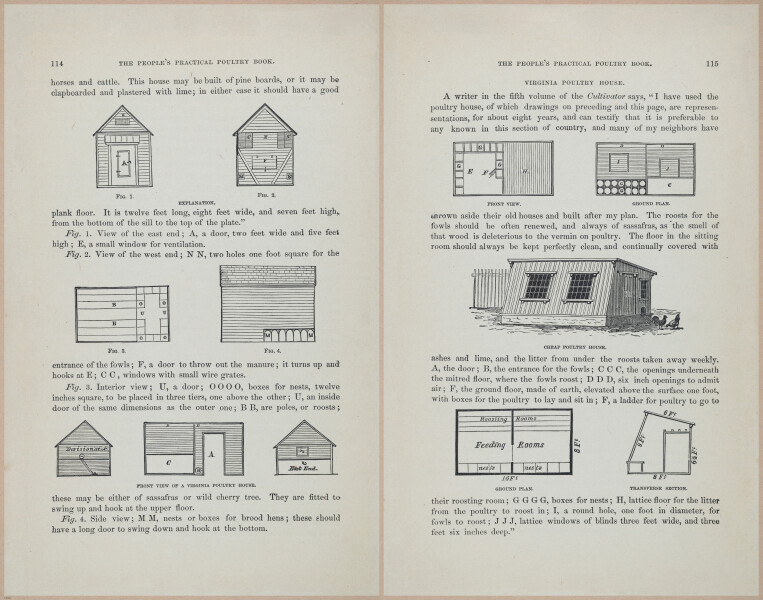 E400 - Practical Poultry Book - 1871 - 17100-17101