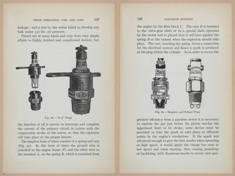 E401 - Gasoline Engines - 1912 - 17412-17413