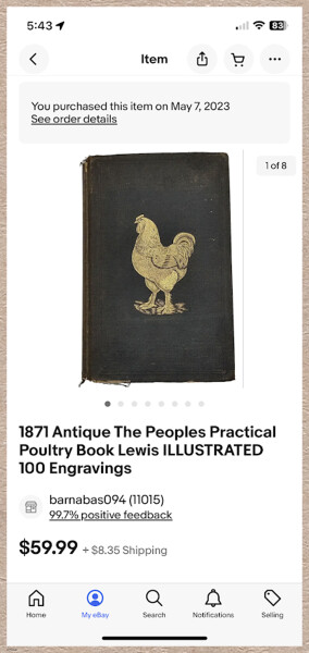 E400 - Practical Poultry Book - 1871 - 3836 (1a)