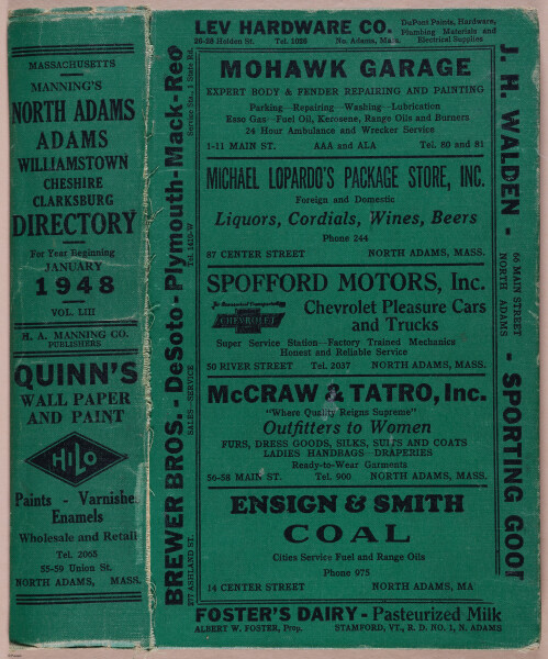 E403 - Williamstown Directory 1949 - i18992