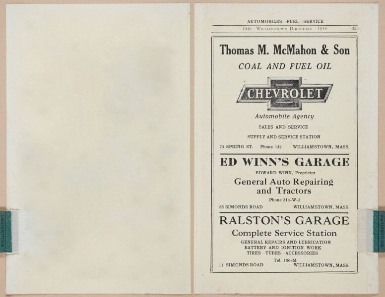 E403 - Williamstown Directory 1949 - i18921