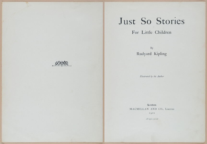 E418 - Just So Stories - i20256-20257