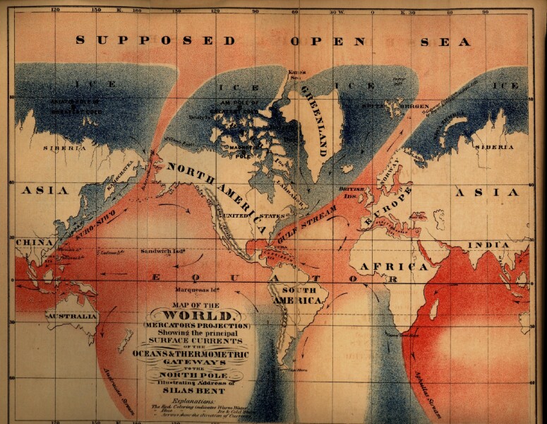 Open Polar Sea - by Silas Bent - 1872