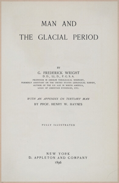 E519 - Man and the Glacial Period - 1892 - 24497