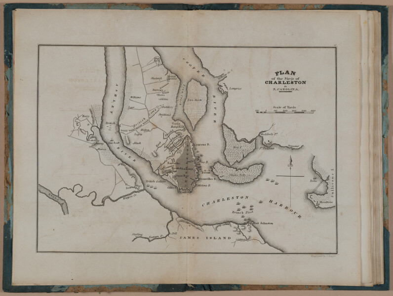E539 – Charleston - Atlas to Marshall’s Life of Washington