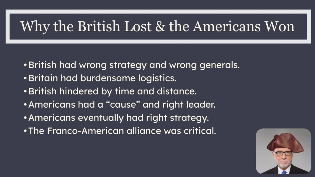 Why The British Lost