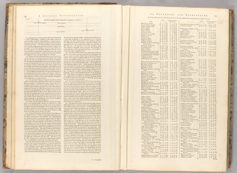 E561 - A new atlas of the mundane system or, of geography and cosmography with the particular description of the latest discoveries - Jane and Ronald Gibbs Collection