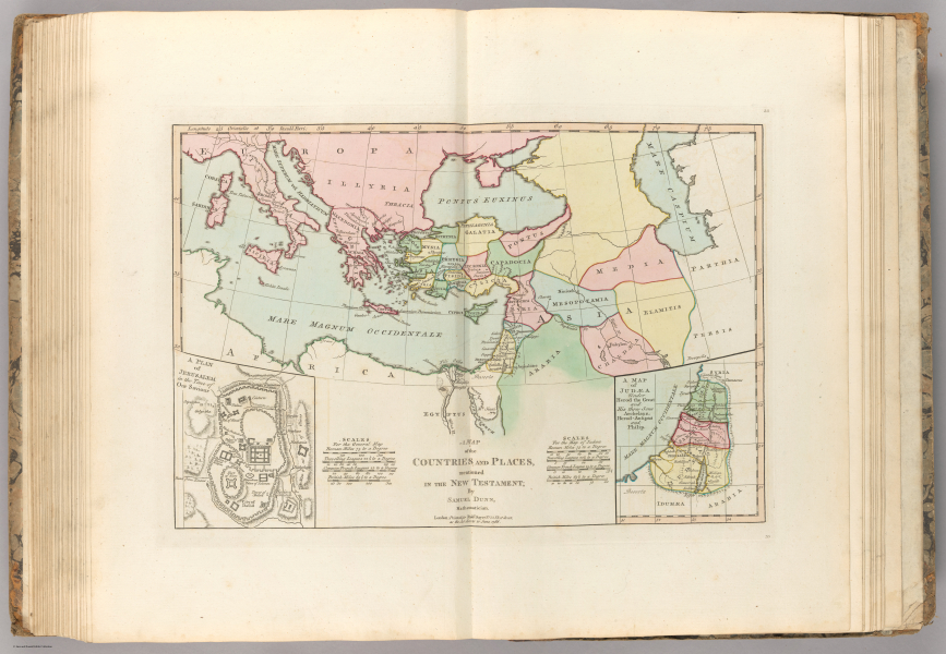 E561 - A new atlas of the mundane system or, of geography and cosmography with the particular description of the latest discoveries - Jane and Ronald Gibbs Collection