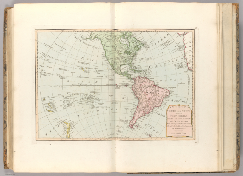 E561 - A new atlas of the mundane system or, of geography and cosmography with the particular description of the latest discoveries - Jane and Ronald Gibbs Collection