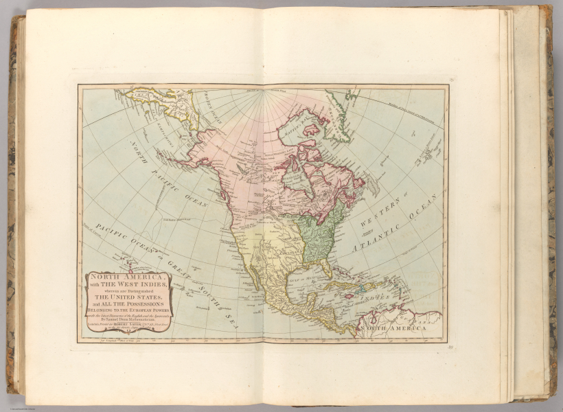 E561 - A new atlas of the mundane system or, of geography and cosmography with the particular description of the latest discoveries - Jane and Ronald Gibbs Collection