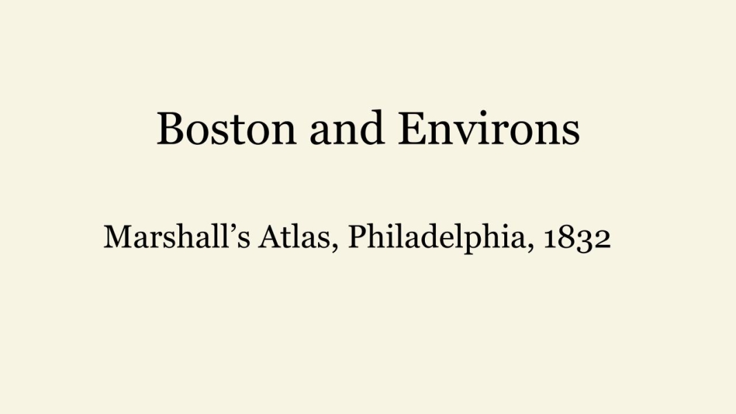 Boston and Environs