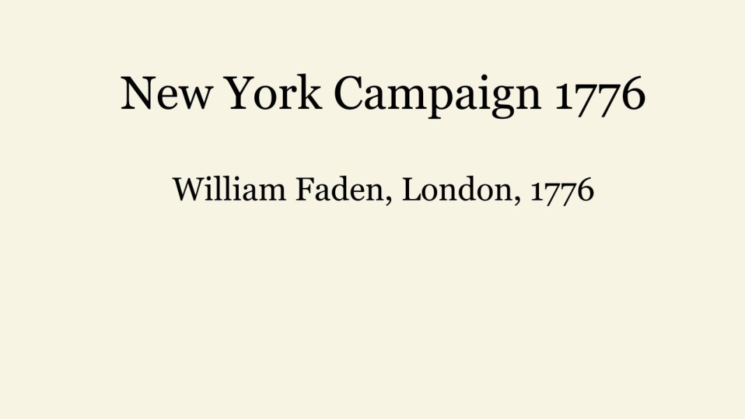 New York Campaign 1776